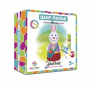 Набор для создания фигурки из серии Шар-Папье -  Зайчик (Шар-Папье, В01591)